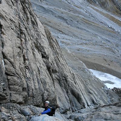 Le Grand Dièdre au Cirque de Gavarnie