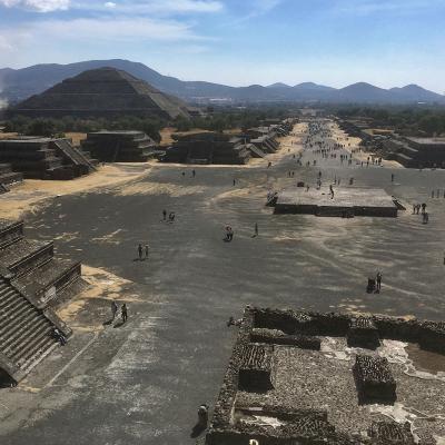 Teotihuacan au Mexique