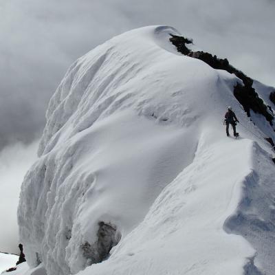 Arête sud de l'Antisana