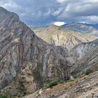 Vers le village de Chita dans la Sierra Orientale