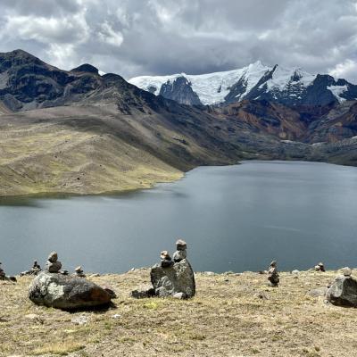 Laguna Suyoc entre San Mateo de Huanchar et Tanta