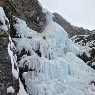 Hard Ice on the Rock