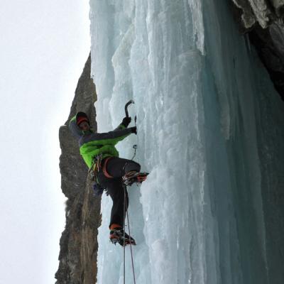Hard Ice on the Rock